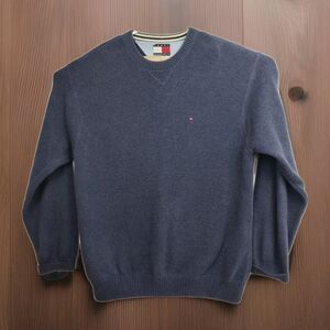 Tommy Hilfiger pullover sweater, men's XL, blue, long sleeves, crew neck
